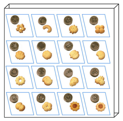 Customized Shaped Mini Cookies Making Machine 100kg/H Bakery Equipment CE Approval
